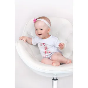 Body s potlačou New Baby Už mám 1 rok ružové 80 (9-12m)