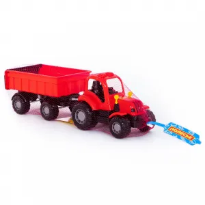 Wader Polesie Wader Traktor Macher s prívesom