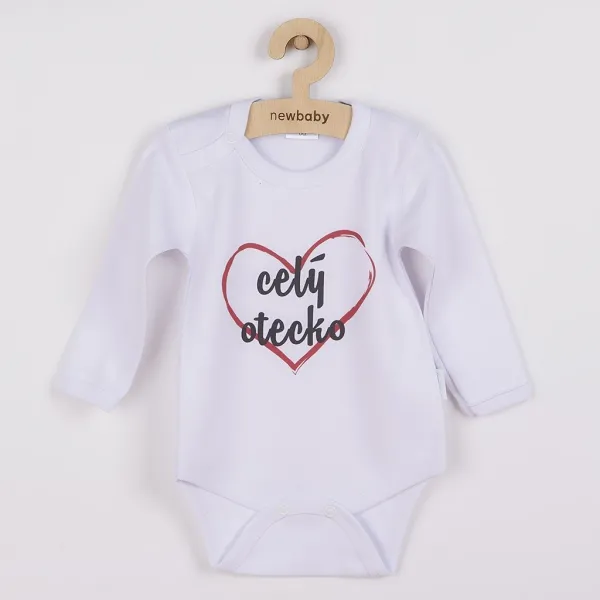 Body s potlačou New Baby celý otecko - darčekové balenie 50