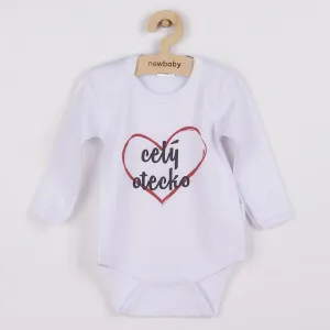 Body s potlačou New Baby celý otecko - darčekové balenie 50