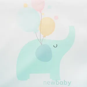 Detské rozkladacie kreslo New Baby Elephant mätová
