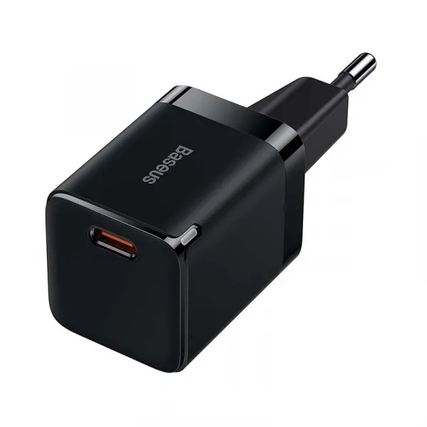 Baseus Quick Nabíjací adaptér USB-C 30W, Čierny