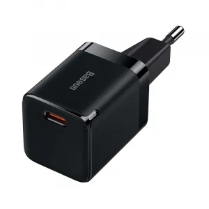 Baseus Quick Nabíjací adaptér USB-C 30W, Čierny