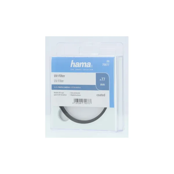 Hama UV Filter, coated, 77 mm 90022000