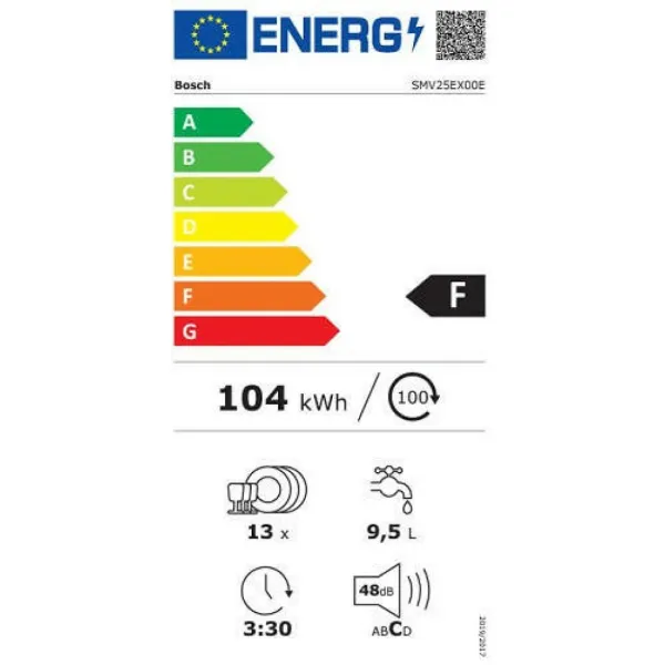 Bosch SMV25EX00E