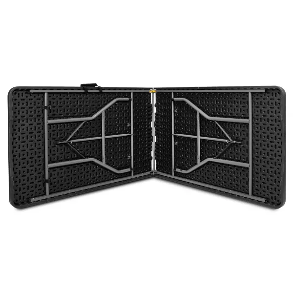 JAKS Skladací stôl 240 cm čierny