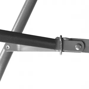 JAKS Skladací stôl 240 cm čierny