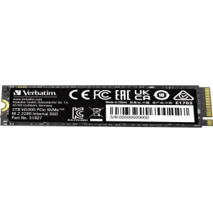 Interní disk SSD Verbatim interní NVMe, 2000GB, Vi5000 M.2, 31827, 5000 MB/s-R, 4300 MB/s-W