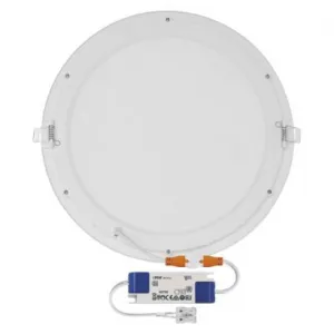 EMOS Lighting LED vstavané svietidlo NEXXO, kruhové, biely, 24W, teplá biela