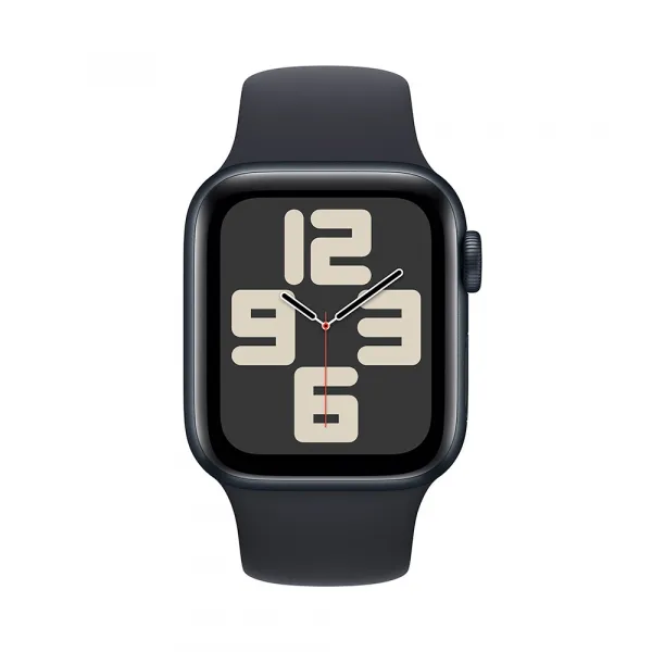 Apple Watch SE GPS + Cellular 40mm Midnight Aluminium Case with Midnight Sport Band - S/M MRG73QC/A