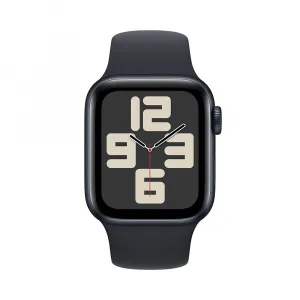 Apple Watch SE GPS + Cellular 40mm Midnight Aluminium Case with Midnight Sport Band - S/M MRG73QC/A