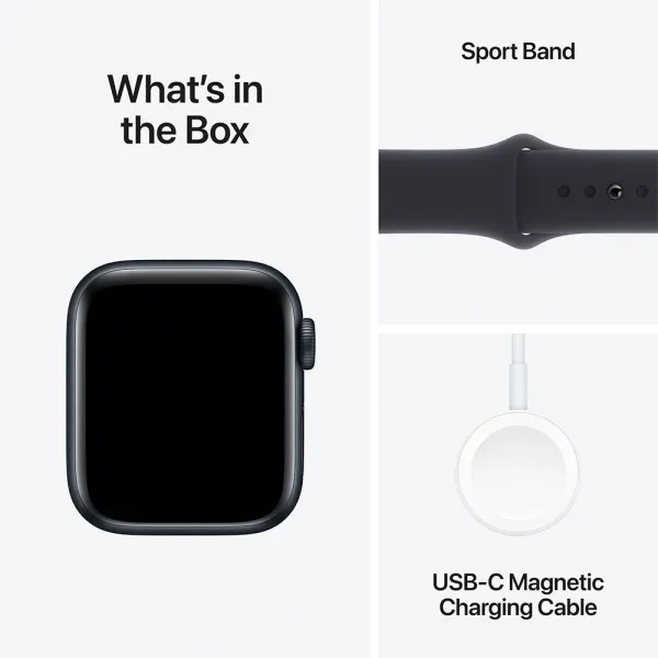 Apple Watch SE GPS + Cellular 40mm Midnight Aluminium Case with Midnight Sport Band - S/M MRG73QC/A