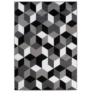 DECOREUM Koberec Q545A MAYA sivá Rozmery (v): 130x190