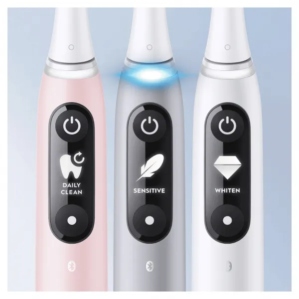 Oral-B iO Series 6 Sivá, Elektrická Zubná Kefka s Magnetickou Technológiou iO