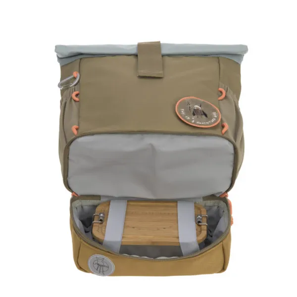 Detský batoh - Mini Rolltop Nature olive
