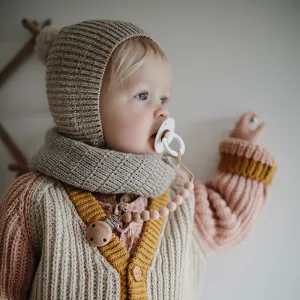 MUSHIE Eva klip na cumlík - Clementine