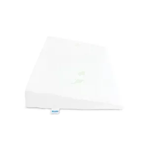 Dojčenský vankúš - klin Sensillo biely Luxe s aloe vera 60x38 cm