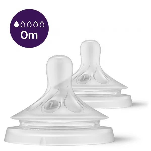 Philips Avent Cumlík Natural Response 1 0m 2 ks