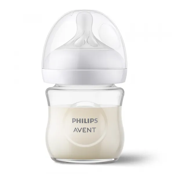 Avent Natural Response Sklenená fľaša na dojčenie 120 ml