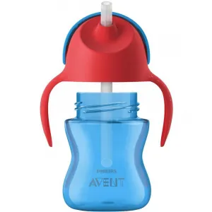 Philips Avent Hrnček so slamkou 200 ml modrý SCF78200