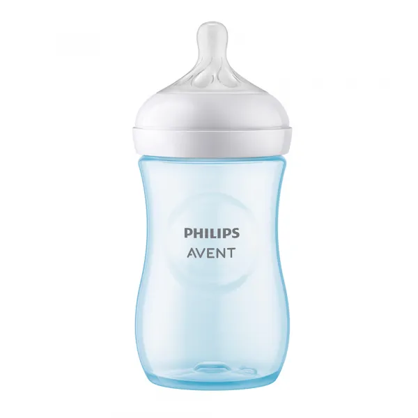 Philips Avent Natural Response Fľaša 260 ml modrá SCF69317