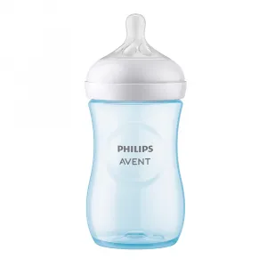 Philips Avent Natural Response Fľaša 260 ml modrá SCF69317