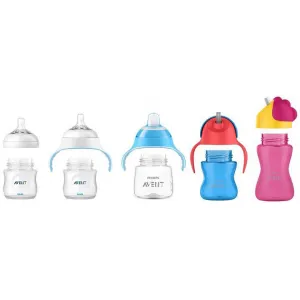 Philips Avent Hrnček so slamkou 200 ml modrý SCF78200