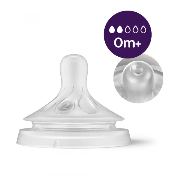 Philips Avent Natural Response Fľaša 125 ml 0m SCF09517