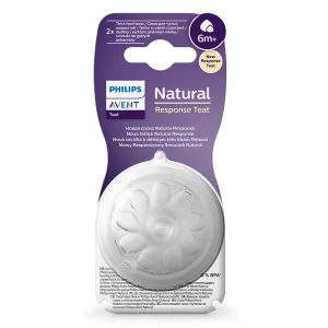 Avent Natural Response Cumlík na fľašu 6m 2 ks