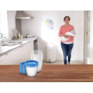 Avent VIA Poháriky s vrchnákom 180 ml 5 ks 8710103671688