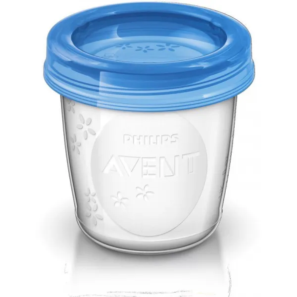 Avent VIA Poháriky s vrchnákom 180 ml 5 ks 8710103671688