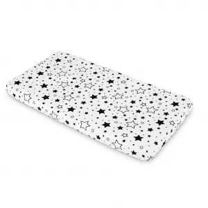 Prestieradlo do postieľky s potlačou Sensillo 120x60 cm hviezdičky