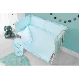 5-dielne posteľné obliečky Belisima PURE 100/135 turquoise