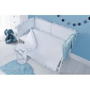 5-dielne posteľné obliečky Belisima PURE 90/120 blue