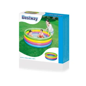 Bazén Bestway® 51117, Rainbow, detský, nafukovací, dúhový, 157x46 cm