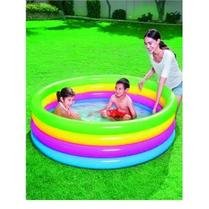 Bazén Bestway® 51117, Rainbow, detský, nafukovací, dúhový, 157x46 cm
