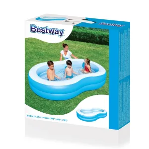 Bazén Bestway® 54117, The Big Lagoon Family, detský, nafukovací, 262x157x46 cm