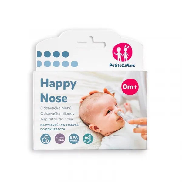 PETITEMARS Odsávačka nosných hlienov na vysávač Petite&Mars Happy Nose