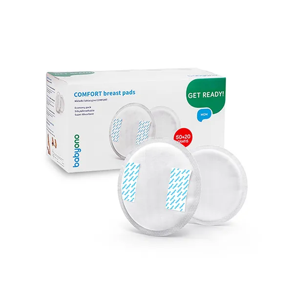 Prsné vložky Baby Ono COMFORT 50+20ks gratis