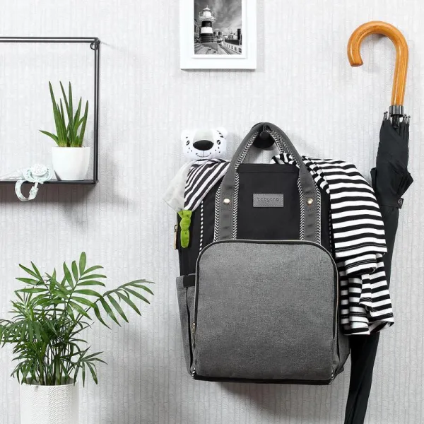 Štýlová taška na kočík BASIC OSLO STYLE Baby Ono sivá