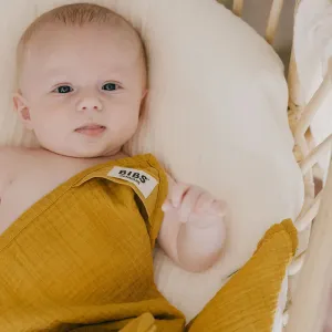BIBS mušelínová zavinovačka z BIO bavlny - Baby Blue