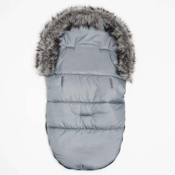 Zimný fusak New Baby Lux Fleece graphite