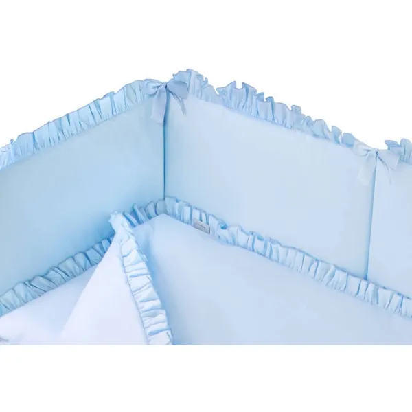5-dielne posteľné obliečky Belisima PURE 90/120 blue