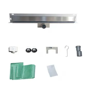 Odtokový žľab Mexen Flat Wall 100 cm