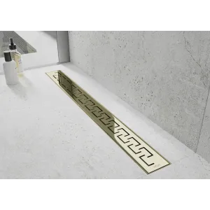 MEXEN sprchový žľab NEREZ M15 700 GOLD
