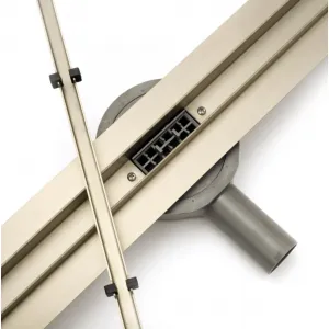 REA sprchový žľab NEREZ NEO PRO SLIM 1000 MIRROR L. GOLD