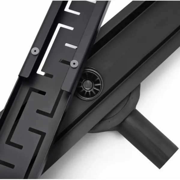 REA sprchový žľab NEREZ GREEK PRO 800 MAT BLACK