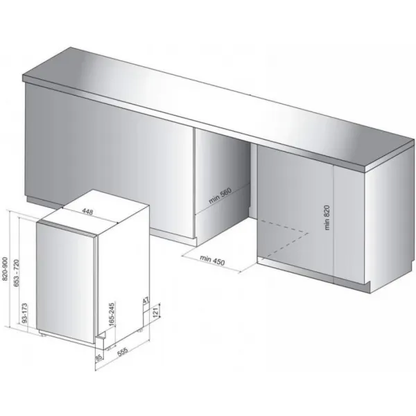 Whirlpool WSIC 3M27 C