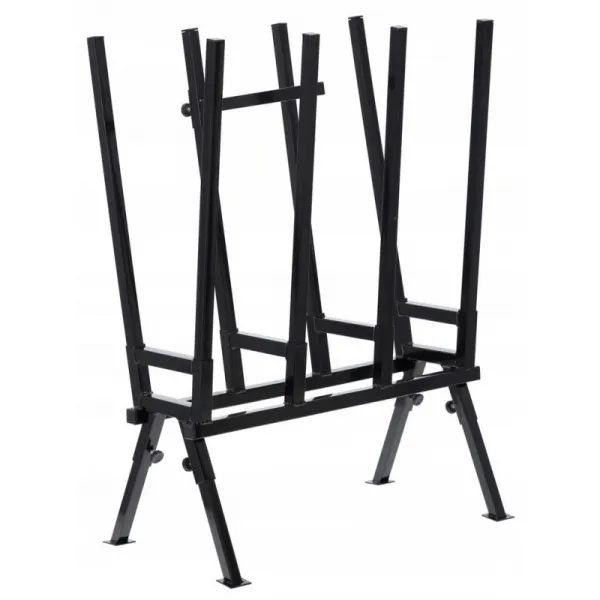 Kinekus Stojan na rezanie dreva 81x37x103 cm čierny