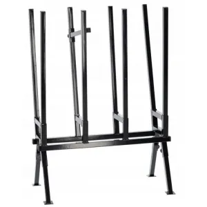 Kinekus Stojan na rezanie dreva 81x37x103 cm čierny